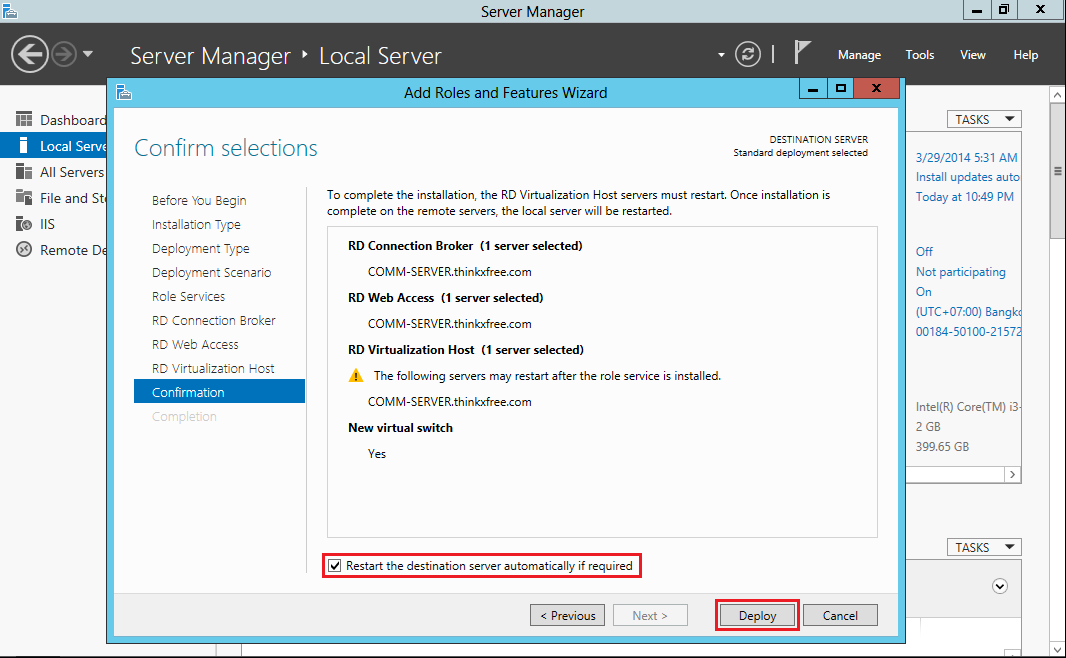 terminal server manager windows 10